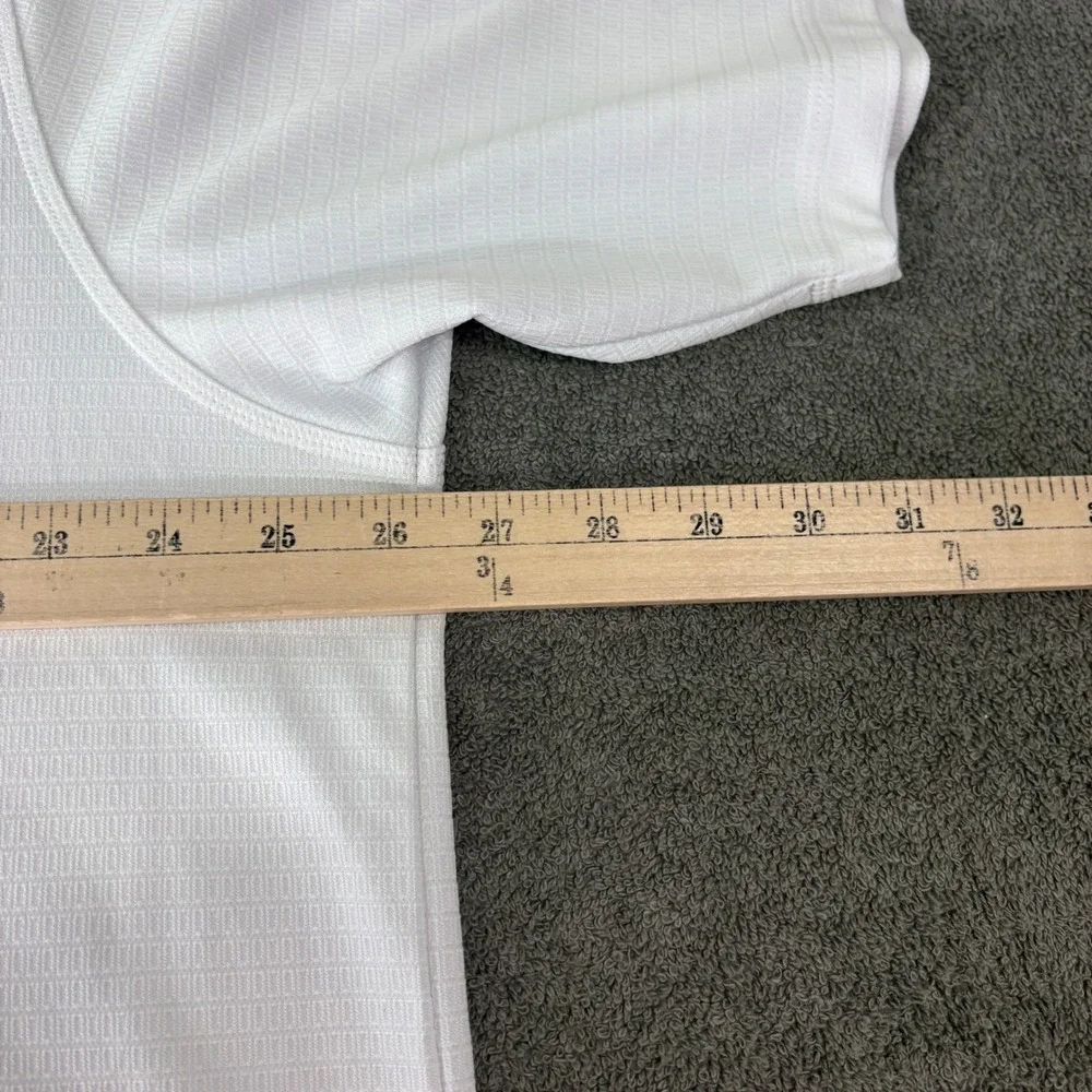 Adidas Golf Polo Mens Size 2XL White Pinehurst 1895 Climalite Performance Active